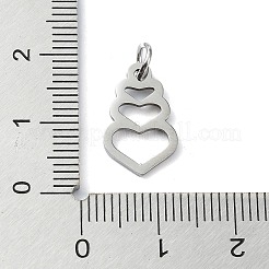 Non-Tarnish 304 Stainless Steel Pendants&nbsp;STAS-C097-61P