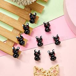 10Pcs Handmade Bumpy Lampwork Beads&nbsp;LAMP-SZ0001-66B