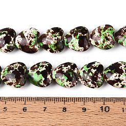 Spray Painted Synthetic Turquoise Beads Strands&nbsp;G-N352-28A-06