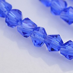Faceted Bicone Glass Beads Strands&nbsp;LS-EGLA-P017-3mm-10