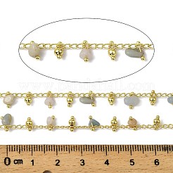 Handmade Brass Nuggets Link Chains&nbsp;CHC-L053-11G-02
