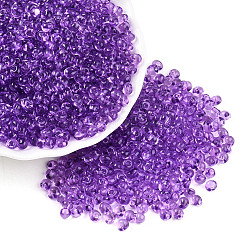 3/0 Baking Paint Glass Fringe Seed Beads&nbsp;SEED-A034-04F