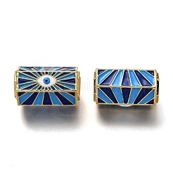 Brass Enamel Pendants&nbsp;ZIRC-I052-15C