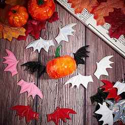 Leather Bat's Left & Right Wing Ornament Accessories&nbsp;DIY-GF0005-62A