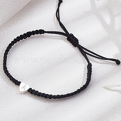 1Pc Adjustable Nylon Cord Braided Bracelets for Women Men&nbsp;BJEW-LP0001-34A-P