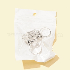 6Pcs 6 Style Butterfly & Heart & Chain Shape Alloy Stackable Rings Set&nbsp;RJEW-FS0001-05A