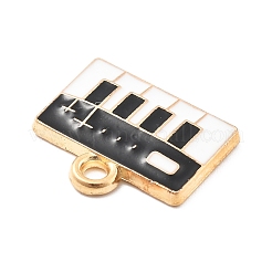 Alloy Enamel Charms&nbsp;PALLOY-E582-08KCG-01