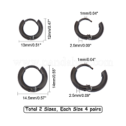 304 Stainless Steel Huggie Hoop Earrings&nbsp;EJEW-UN0001-22