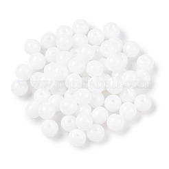 Opaque Baking Paint Glass Beads&nbsp;DGLA-T004-02A
