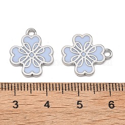 Alloy Enamel Pendants&nbsp;ENAM-G235-06P-02
