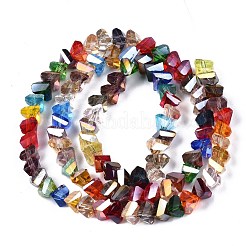 Electroplate Glass Beads Strands&nbsp;EGLA-N002-06L