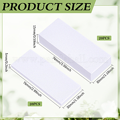 20Pcs EVA Foam Double-sided Tape Shockproof Protective Strip&nbsp;DIY-WH0504-978B