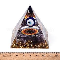 Orgonite Pyramid Epoxy Resin Energy Generators&nbsp;DJEW-N003-05