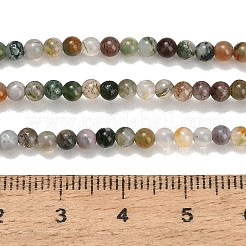 Natural Indian Agate Beads Strands&nbsp;GG-CBA77FB-A01-3mm
