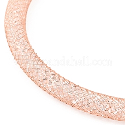 Brass Mesh Chain Bracelets for Women&nbsp;DIY-B066-02G-04