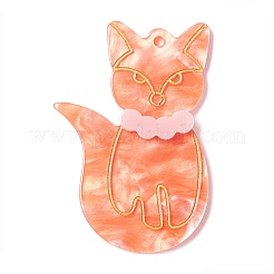 Embossed Graffiti Acrylic Pendants&nbsp;MACR-C011-06