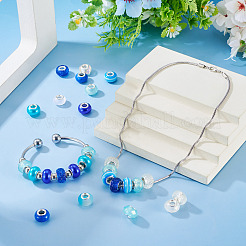 120Pcs 12 Colors Imitation Pearl Style Resin European Beads&nbsp;RPDL-TA0001-11