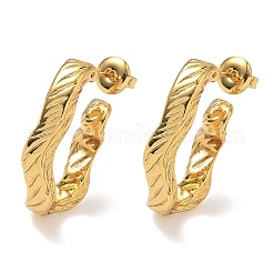 304 Stainless Steel Stud Earrings for Women&nbsp;EJEW-K333-31G