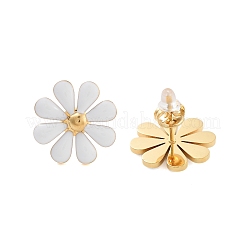 304 Stainless Steel Enamel Stud Earrings&nbsp;EJEW-S226-03G-03