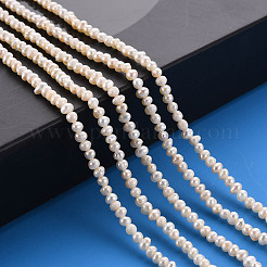 Natural Cultured Freshwater Pearl Beads Strands&nbsp;PEAR-R065-26
