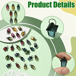 35Pcs 7 Colors Small Luminous Light Resin Mini Model&nbsp;DJEW-SP0001-13