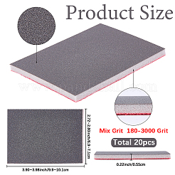 20Pcs Sanding Sponge Grit Sanding Blocks&nbsp;TOOL-SP0001-06