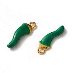 Alloy Enamel Charms&nbsp;PALLOY-F259-02G