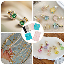 10Pcs 5 Colors Double-Sided Velvet Jewelry Rectangle Bags for Earrings Rings Bracelets Necklaces&nbsp;TP-TA0001-09