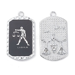 Alloy Twelve Constellations Series Big Pendants&nbsp;PALLOY-O107-01P-09