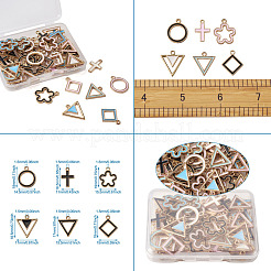 Alloy Enamel Pendants&nbsp;ENAM-TA0002-05G