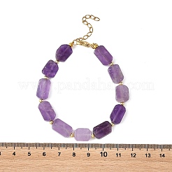 Natural Amethyst Beaded Bracelets for Women&nbsp;BJEW-JB14156-02