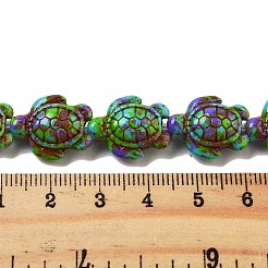 Synthetic Turquoise Dyed Beads Strands&nbsp;G-P507-05L