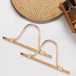 Rattan Arch Shaped Bag Handles&nbsp;FIND-WH20033-017A