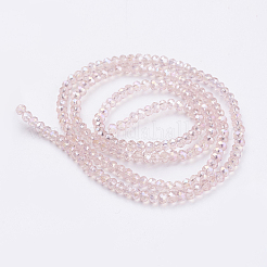 Electroplate Glass Beads Strands&nbsp;EGLA-R048-2mm-31
