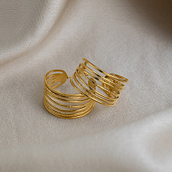 304 Stainless Steel C-shaped Stud Earrings for Women&nbsp;LB9047