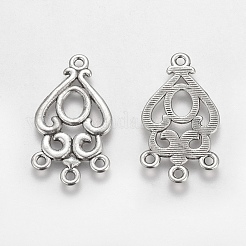 Alloy Teardrop Chandelier Component Links&nbsp;X-EA9733Y