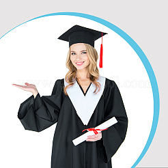 1Pc Polyester Graduation Gown Hood&nbsp;AJEW-FH0003-25A