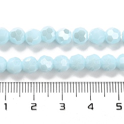 Opaque Glass Beads Stands&nbsp;X-EGLA-A035-P6mm-B10