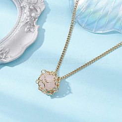304 Stainless Steel Macrame Pouch Braided Gemstone Holder Pendant Necklace Making&nbsp;NJEW-JN04430-02