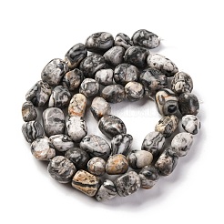 Natural Map Stone Beads Strands&nbsp;LS-G-G146-A11-01