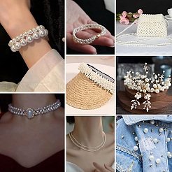 About 1173pcs ABS Plastic Imitation Pearl Beads&nbsp;KY-CJ0001-96