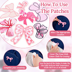 15Pcs 15 Styles Computerized Embroidery Cloth Patches&nbsp;PATC-TA0001-12