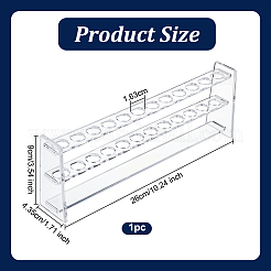 Glass Test Tube Stands&nbsp;AJEW-WH0009-78B
