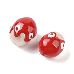 Natural Cultured Freshwater Pearl Enamel Beads&nbsp;PEAR-G014-05F