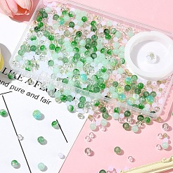 DIY Round Acrylic Beads Bracelets Making Kits&nbsp;DIY-FS0007-02D
