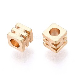 Brass Spacer Beads&nbsp;KK-T075-66G