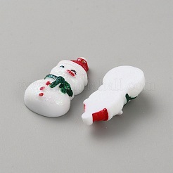 Christmas Opaque Resin Decoden Cabochons&nbsp;LS-DIY-WH0430-833A