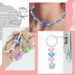 DIY Acrylic Beads Mobile Phone Strap Making Kits&nbsp;DIY-SP0003-34