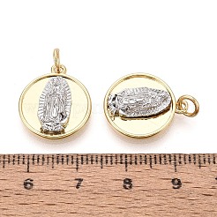 Religion Brass Pendants&nbsp;KK-T080-47G