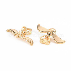 Brass Peg Bails Pendants&nbsp;LS-KK-T062-165G-NF